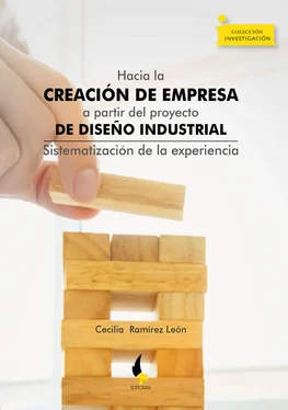 Cecilia Ramírez León Hacia la creación de empresa a partir del proyecto de diseño industrial обложка книги