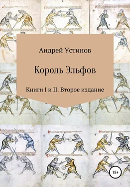 Андрей Устинов Король эльфов. Книги I и II. Второе издание обложка книги