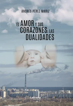 Andrés Pérez Mariz El amor y sus corazones; las dualidades обложка книги