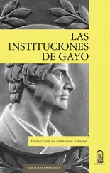 Francisco Samper - Las instituciones de Gayo