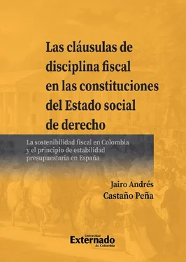 Jairo Andrés Castaño Peña Las cláusulas de disciplina fiscal en las constituciones del Estado social de derecho обложка книги