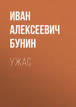 Иван Бунин Ужас обложка книги