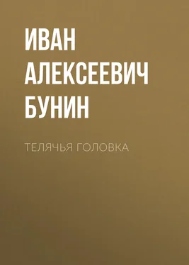 Иван Бунин Телячья головка обложка книги