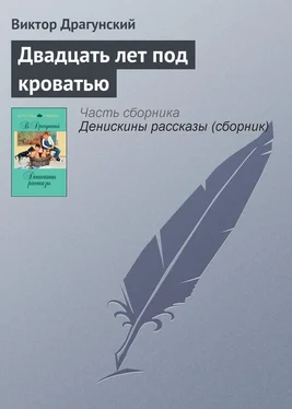 Виктор Драгунский Двадцать лет под кроватью обложка книги