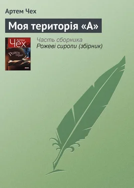 Артем Чех Моя територія «А» обложка книги