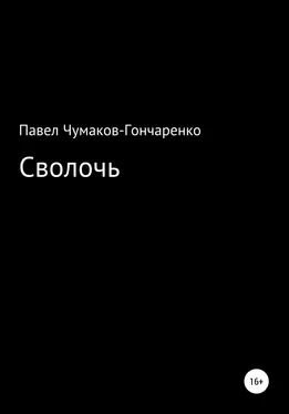 Павел Чумаков-Гончаренко Сволочь обложка книги