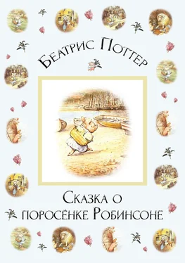 Беатрис Поттер Сказка о поросёнке Робинсоне обложка книги