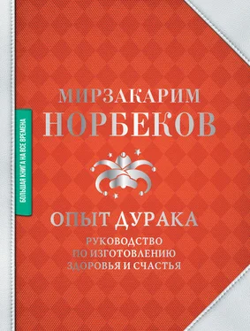 Мирзакарим Норбеков Опыт дурака обложка книги