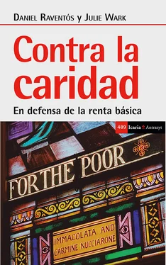 Daniel Reventós Contra la caridad обложка книги