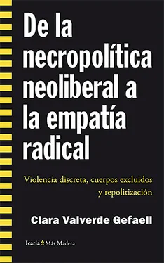 Clara Valverde Gefaell De la necropolítica neoliberal a la empatía radical обложка книги