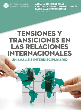 Carlos Alejandro Cordero García Tensiones y transiciones en las relaciones internacionales обложка книги