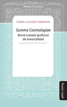 Fabián Ludueña Romandini Summa Cosmologiae - Breve tratado (político) de inmortalidad обложка книги