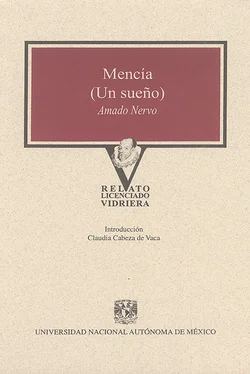 Amado Nervo Mencía (Un sueño) обложка книги