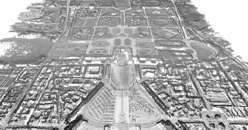 Figure 9 Photogrammetry pointcloud aerial view of Louis XIVs Palace of - фото 5