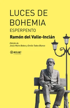 Ramón María del Valle-Inclán Luces de Bohemia обложка книги