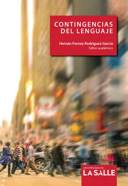 Hernán Ferney Rodríguez García Contingencias del lenguaje обложка книги