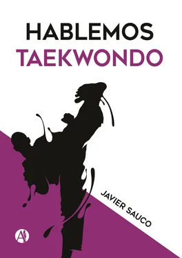 Javier Osvaldo Sauco Hablemos taekwondo обложка книги