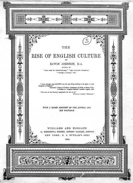 Рис 5 Титульный лист одной из книг Э Джонсона 1904 Немецкий - фото 5
