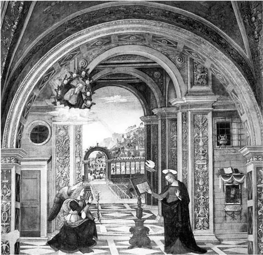 Рис 88 Благовещенье Пинтуриккьо Pinturicchio якобы 1501 год Взято из - фото 90