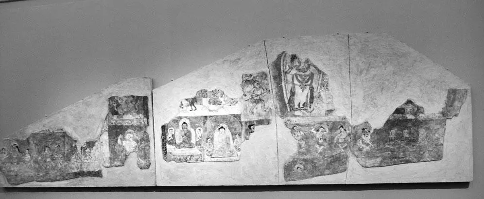 Рис 171 Жизнеописание Будды Шакьямуни Фреска якобы XIXII веков В ее - фото 168