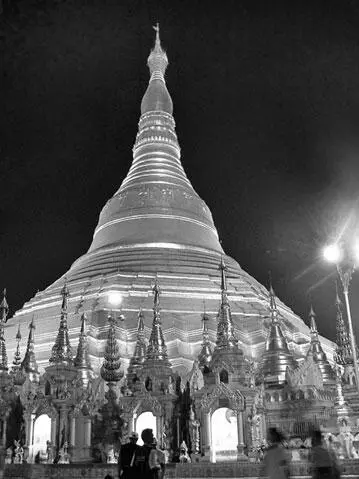 Рис 181a Ступа Шведагон Shwedagon Янгон Yangon Мьянма Символическое - фото 179