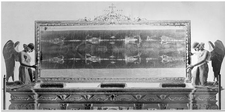 Рис 272 Оригинальный негатив номер 4 фотографии Плащаницы Взято из 8541 - фото 272