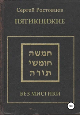 Сергей Ростовцев Пятикнижие обложка книги