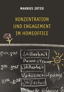 Markus Jotzo Konzentration und Engagement im Homeoffice обложка книги