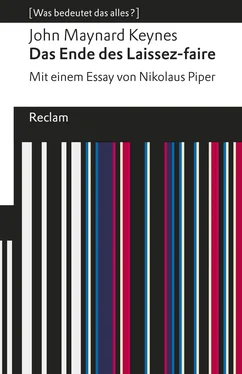 John Maynard Keynes Das Ende des Laissez-faire. Mit einem Essay von Nikolaus Piper. обложка книги