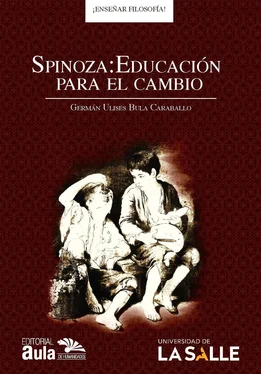 Germán Ulises Bula Caraballo Spinoza: Educación para el cambio обложка книги