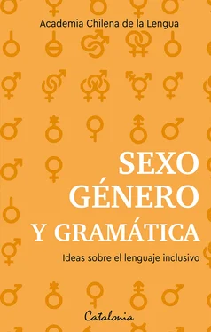 Academia Chilena de la Lengua Sexo, género y gramática обложка книги