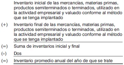 3oDeterminación del índice de rotación de inventarios por cada año - фото 43