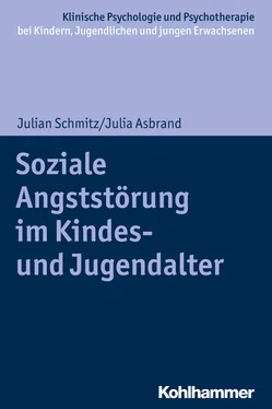 Julian Schmitz Soziale Angststörung im Kindes- und Jugendalter обложка книги