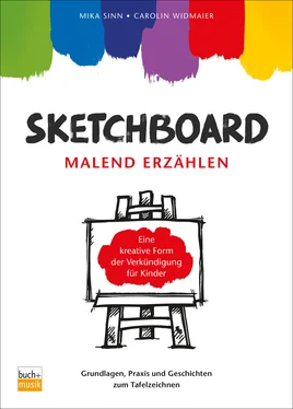 Mika Sinn Sketchboard: malend erzählen обложка книги