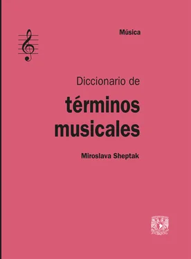 Miroslava Sheptak Diccionario de términos musicales обложка книги