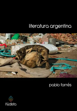 Pablo Farrés Literatura argentina обложка книги