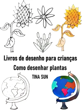 Tina Sun Livros de desenho para crianças:Como desenhar plantas обложка книги