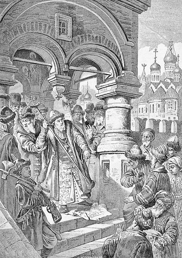 К Е Маковский Иоанн III и татарские послы 1870 г После этого как видно - фото 83