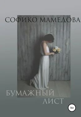 Софико Мамедова Бумажный лист обложка книги