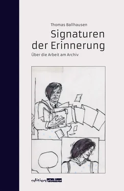 Thomas Ballhausen Signaturen der Erinnerung обложка книги