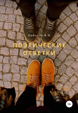 Владимир Любимов Поэтические ответки обложка книги