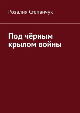 Розалия Степанчук Под чёрным крылом войны обложка книги