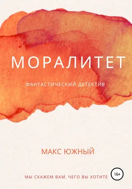 Макс Южный Моралитет обложка книги