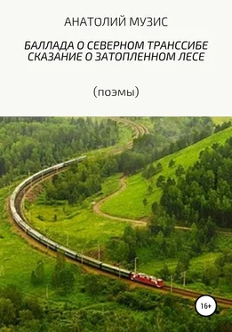 АНАТОЛИЙ МУЗИС Баллада о Северном Транссибе. Поэма о затопленном лесе (поэмы) обложка книги