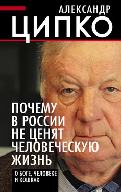 Александр Ципко Почему в России не ценят человеческую жизнь. О Боге, человеке и кошках обложка книги