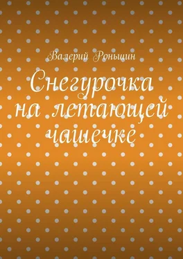 Валерий Роньшин Снегурочка на летающей чашечке обложка книги