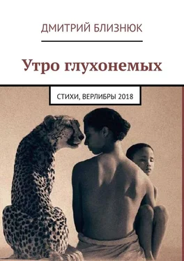 Дмитрий Близнюк Утро глухонемых. Стихи, верлибры 2018 обложка книги