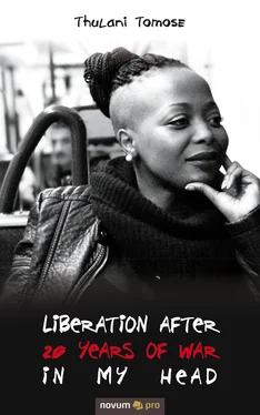 Thulani Tomose Liberation after 20 years of war in my head обложка книги