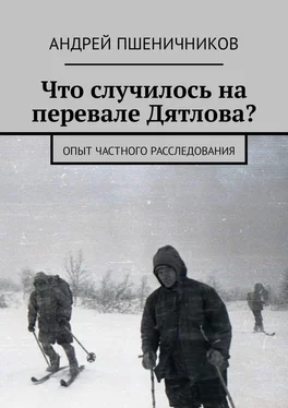 Андрей Пшеничников Что случилось на перевале Дятлова? Опыт частного расследования обложка книги