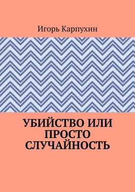 Игорь Карпухин Убийство или просто случайность обложка книги